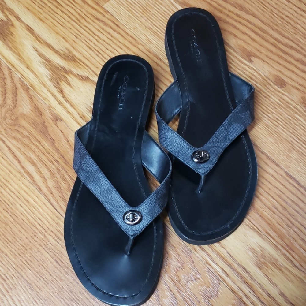 Coach Flip Flops